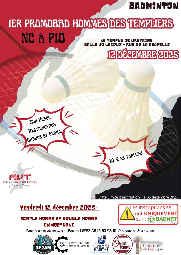 PDLL44-1er PromoBad senior du temple de Bretagne